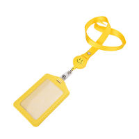 [Undistracted] ID Name Card Holder Badge Retractable Reel recoil ID Badge lanyard เข็มขัดคลิป