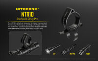 NITECORE NTR10 Tactical Ring Pro อุปกรณ์เสริมสำหรับไฟฉาย