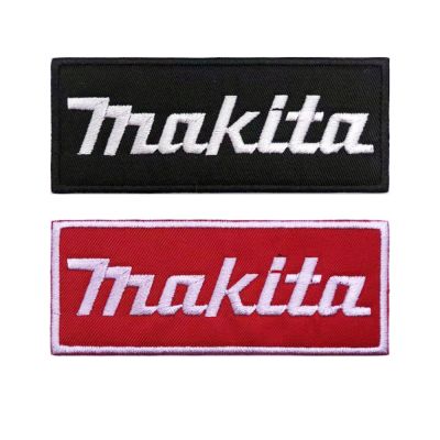 【YF】✉۞  MAKITA   Iron Backing Punk Embroidered Biker Motorcycle Patches Back Hat Clothing