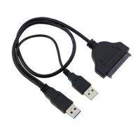 50cm USB 3.0 to SATA 22 Pin Cable for 2.5 Hard Disk Driver with Extral USB Power Cable sata USB 3.0 adapter