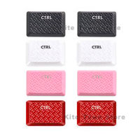 4 Colors 2pcs Ctrl Texture Tactility Backlit Replacement Keycaps for G813 G815 G913 G915 TKL RGB Mechanical keyboard