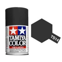 CDF สีสเปรย์ TAMIYA 85014 TS-14 BLACK ทามิย่า พ่นโมเดล สีพ่นรถยนต์  Spray Paint