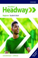 Bundanjai (หนังสือเรียนภาษาอังกฤษ Oxford) Headway 5th ED Beginner Student s Book with Online Practice (P)