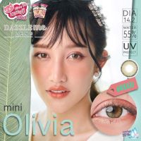 คอนแทคเลนส์สีเกาหลีรายเดือน รุ่น Mini Olivia (1 Pair)