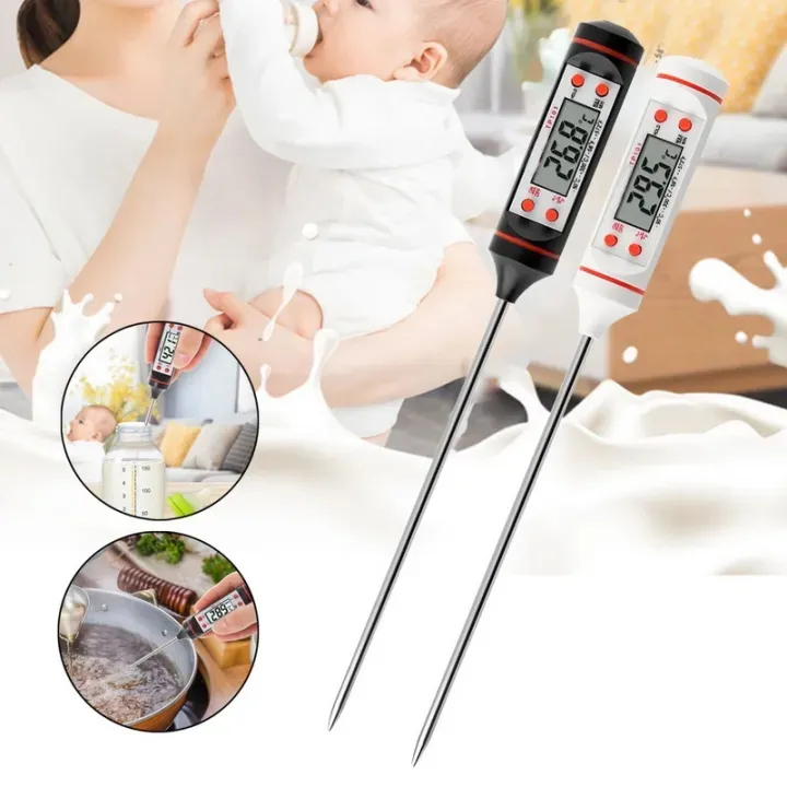 1pc Kitchen Oil Thermometer For Barbecue Baking, Probe-style Electronic Food  Temperature Measuring Tool