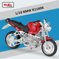 Maisto 1:18 BMW R1100R ล้อแม็กถนนแข่งรถจักรยานยนต์รุ่น D Iecasts และของเล่นขนาดเล็กรถรุ่นสะสมเครื่องประดับคริสต์มาส Gifts888