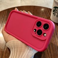 Luxury Matte Candy Color Silicone Phone Case For iPhone 14 13 12 11 Pro Max Plus X XS XR Shockproof Bumper Soft TPU Back Cover