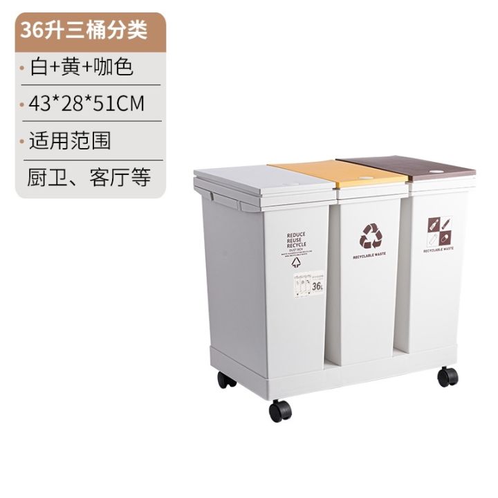 a-shack-ถังขยะในครัวถังขยะ-ครัวกระป๋อง-ถังขยะ-ถังขยะ-ถังขยะ-การจำแนกถังขยะกับล้อคัดแยกขยะแบบญี่ปุ่นสำหรับใช้ในบ้าน