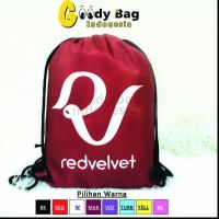 (Code W3759) Stringbag Drawstring Bag Korean Backpack KPOP RED VELVET