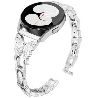 Butterfly Strap For Samsung Galaxy Watch 5 4 Classic 46mm 42mm 44mm 40mm Jewelry Metal Bracelet for Galaxy Watch 5 Pro 45mm Band Straps