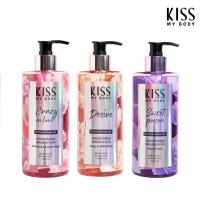 Kiss My Body เจลอาบน้ำ น้ำหอม คิสมายบอดี้ Perfume Shower Gel  380 ml. (มีให้เลือก 3 กลิ่น)