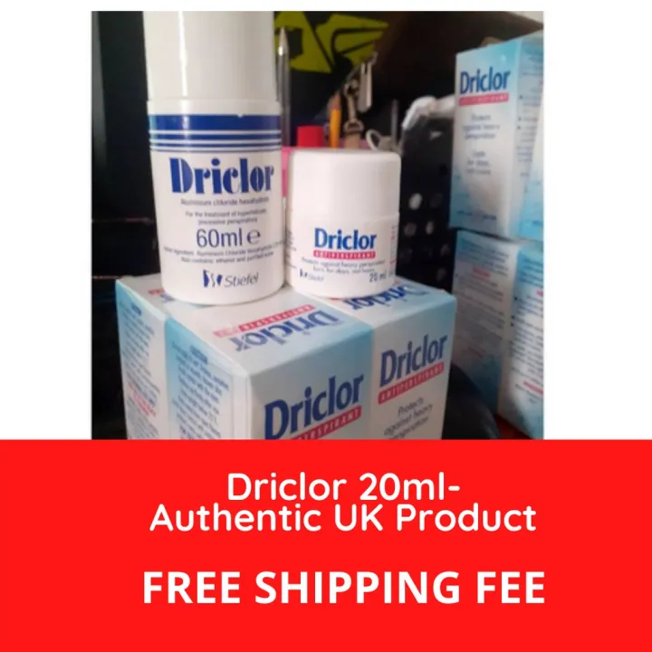 Driclor Antiperspirant 20ml- Authentic From UK | Lazada PH