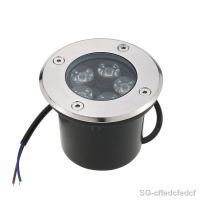 【LZ】☢  Lâmpada led subterrânea 3w 5w à prova dágua luz de chão ambiente externo áreas internas jardim enterrada quintal 85-265v 12v ip68