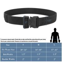 ；’；‘、。 KRYDEX Tactical 1.5 Inch Police Duty Belt 2-Ply Nylon Weing Quick Release Plastic Buckle Rigger Shooting EDC Belt Waistband