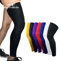 WorthWhile 1PC Compression Sleeves Knee Pads for Men Basketball Brace Elastic Kneepad Protective Gear Support Volleyball Support