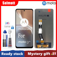 Salmatt อะไหล่หน้าจอ LCD สำหรับ Motorola Moto,อะไหล่หน้าจอสัมผัสตัวประกอบดิจิตอลสำหรับ Motorola Moto G32