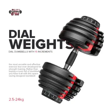 Dial dumbbell online set