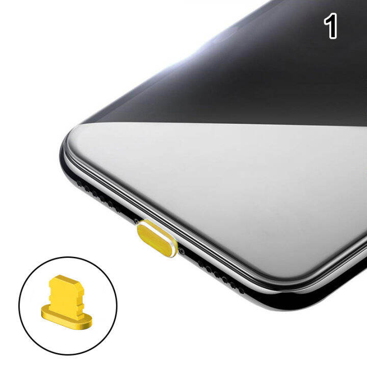 STF 1 Pack ปลั๊กฝุ่นอลูมิเนียมอัลลอยด์ ForIphone13Pro12 Series