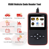 Heavy Duty Truck Scan Tool +OBD2 Vehicle Scanner DPF/Oil Reset Code Reader V500