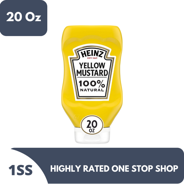 Heinz Yellow Mustard 20 oz Lazada PH