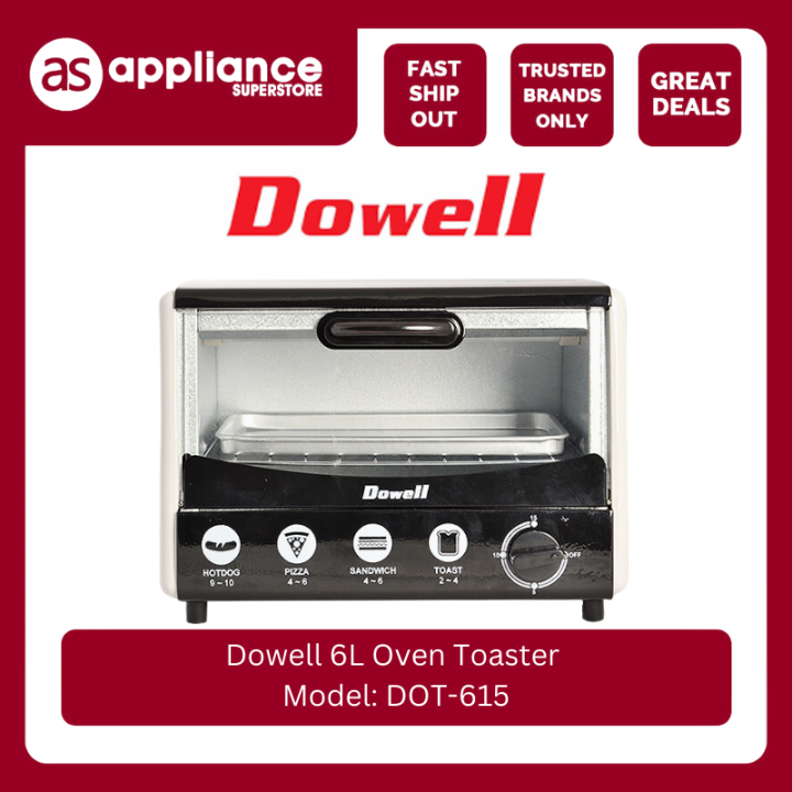 Dowell 6L Oven Toaster DOT615 Lazada PH
