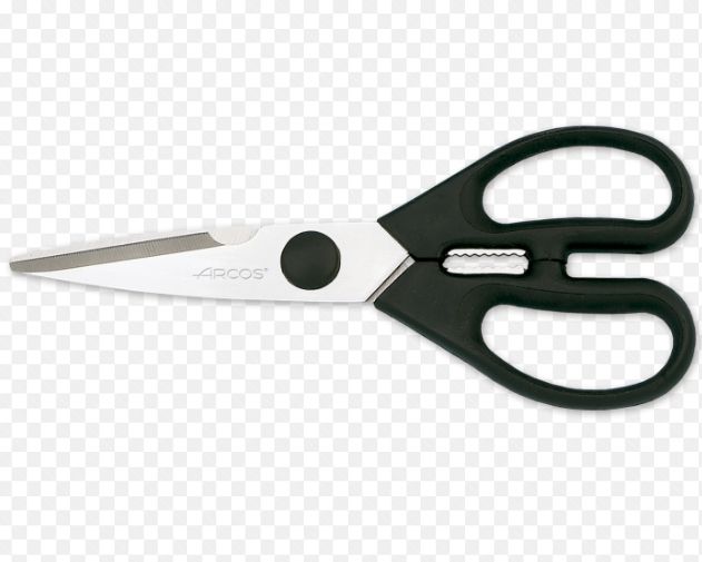 ARCOS 784901 STAINLESS STEEL KITCHEN SCISSORS 195 MM.-BLACK