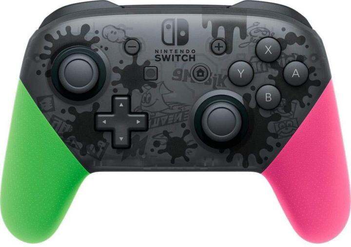 จอย-pro-switch-splatoon-2-ของแท้-nintendo-switch-pro-controller-จอย-pro-nintendo-switch-joy-pro-switch-splatoon-2-joy-pro-pro-controller-switch