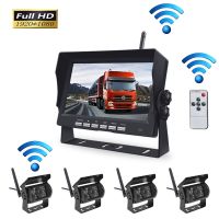 car monitor screen HD auto Truck Parking System wireless reverse Vehicle monitors reversing camera screen car monitor Wifi 7 In