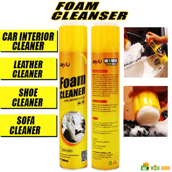 Multi-Purpose Foam Cleaner Leather Clean Bathroom Car Interior
