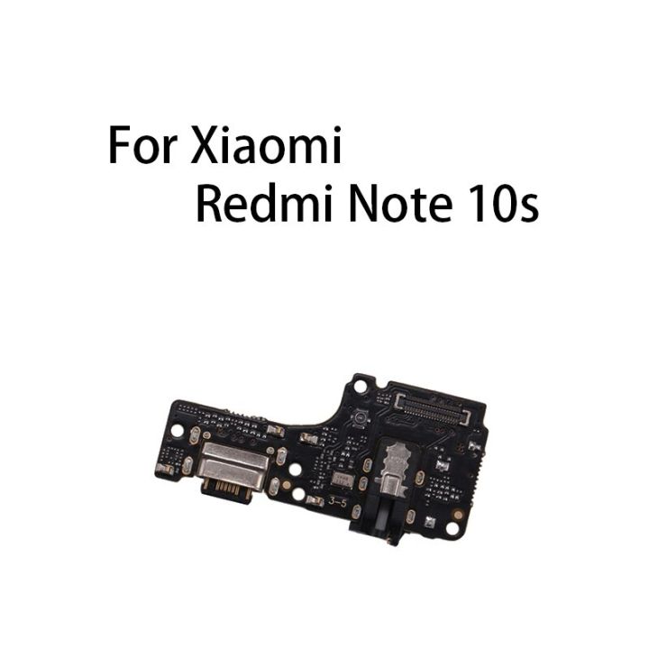 USB ชาร์จพอร์ตบอร์ดเฟล็กซ์ตัวเชื่อมต่อสายเคเบิลในราคา Xiaomi Redmi Note 10วินาที M2101K7BG M2101K7BI M2101K7BL M2101K7BNY