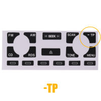 สติกเกอร์ลอกสำหรับออดี้ A4 B6 B7/ A6/ A2และ A3สเตอริโอ/P วิทยุ8L ลอกปุ่มซ่อมแซม