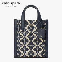 KATE SPADE NEW YORK SPADE FLOWER JACQUARD MAHATTAN MINI TOTE K7690 กระเป๋าสะพาย / กระเป๋าถือ