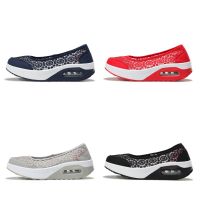 Summer lat Platform Shoes Women Breathable Casual Sneakers Shoes Slip On Platform Walking Shoes For Women 1618