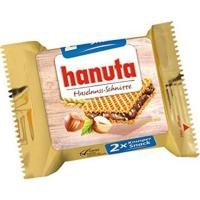 (แพ็ค 6) Hanuta Wafers with Hazelnut Cream 44g