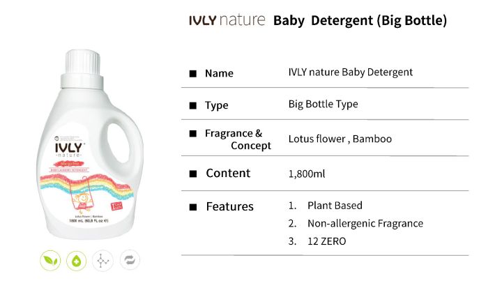 ivly-nature-baby-laundry-detergent-ผลิตภัณฑ์ซักผ้าเด็ก-กลิ่นดอกบัวและไม้ไผ่-ผลิตและนำเข้าจากประเทศเกาหลีใต้-ได้รับ-อย-ไทย-พร้อมส่ง