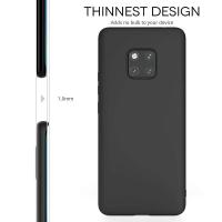 GOOGLEHITECH Luxury Smart Huawei Mate 20 ซองซิลิโคนสำรองแบบนุ่มมือสำหรับ Huawei Mate20 ซองซิลิโคน Case Case 360 Protection ซิลิโคนบางกรณีโทรศัพท์ Huawei Mate 20 / Huawei Mate20 Mate20 Case ฝาหลัง 6.53 นิ้ว "