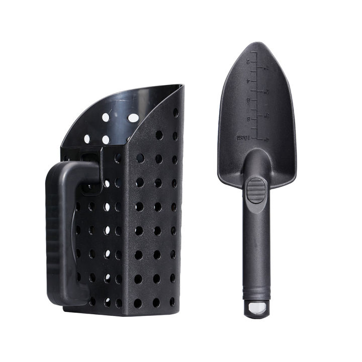 hot-abs-detector-sand-scoop-shovel-set-digging-filter-tool-for-underground