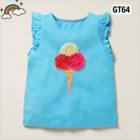 ?พร้อมส่งจากไทย?GT64 เสื้อยืดแขนสั้น ลายน่ารัก ผ้าไม่หนา ใส่สบาย ระบายอากาศได้ดี คุณภาพดีเว่อร์เช่นเคย‼️