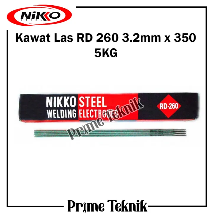 Kawat Las Nikko Steel Rd 260 26 Mm X 350 5kg Lazada Indonesia