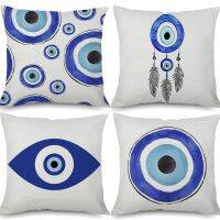 Dreamcatcher Turkish Evil Eye Cushion Covers Arabic Folk Culture Art Decorative Pillows For Sofa Decor Home Decoration