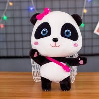 Baby Bus Panda Doll Plush Toys Wonderful Cute Ragdoll Doll Children Present Pillow