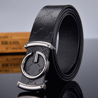 The New G type smooth buckle unisex belt female watch strap casual wild lady adjustable belt designer high quality brand