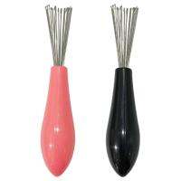 Hair Brush Cleaner Hairbrush Cleaning Rake with Metal Wire Rake Comb Cleaner Comb Cleaning Tool for Curly Straight Hair Home Salon Use robust