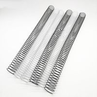 20pcs A4 30Hole Metal Steel Single Coil Loose-Leaf Notebook Calendar Rings Spring Spiral Wire Binding 300mm For School Supplies Note Books Pads