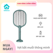 Vợt bắt muỗi kiêm đèn bắt muỗi JIASHI tự động thông minh