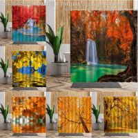 【CW】✹  Shower Curtain Jungle Leaves Curtains Decoration Cheap