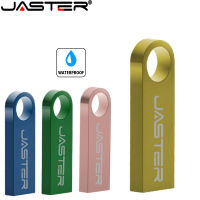 JASTER มินิโลหะความเร็วสูงไดรฟ์ปากกา64กิกะไบต์ที่มีสีสัน USB 2.0แฟลชไดรฟ์32กิกะไบต์16กิกะไบต์กันน้ำ Memory Stick สร้างสรรค์ของขวัญดิสก์ U