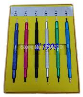 6pcs/set Watch Hand pressers x6 sizes fitting set watchmakers repairs press setting tool