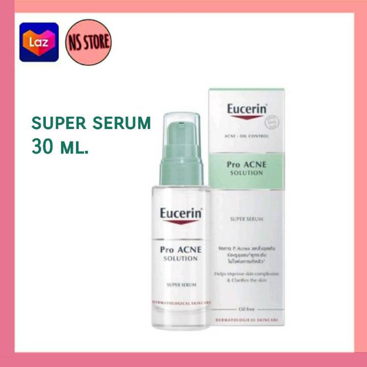 Eucerin Pro ACNE Solution SUPER SERUM 30 ml. ยูเซอรีน โปรแอคเน่ โซลูชั่น ซูเปอร์เซรั่ม Exp02/2024