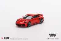 MINI GT 1/64 No.423 Porsche 911 Turbo S Guards Red LHD MGT00423-L